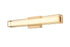Elegant Lighting Aden 1 Light Wall Sconce L24 Inch E4.5 Inch H4.3 Inch LED 14 Watt 3CCT in Satin Gold Model: LD301W24SG