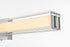 Elegant Lighting Aden 1 Light Wall Sconce L31 Inch E4.5 Inch H4.3 Inch LED 18 Watt 3CCT in Chrome Model: LD301W31C