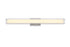 Elegant Lighting Aden 1 Light Wall Sconce L31 Inch E4.5 Inch H4.3 Inch LED 18 Watt 3CCT in Chrome Model: LD301W31C