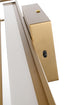 Elegant Lighting Aden 1 Light Wall Sconce L31 Inch E4.5 Inch H4.3 Inch LED 18 Watt 3CCT in Satin Gold Model: LD301W31SG