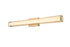 Elegant Lighting Aden 1 Light Wall Sconce L31 Inch E4.5 Inch H4.3 Inch LED 18 Watt 3CCT in Satin Gold Model: LD301W31SG