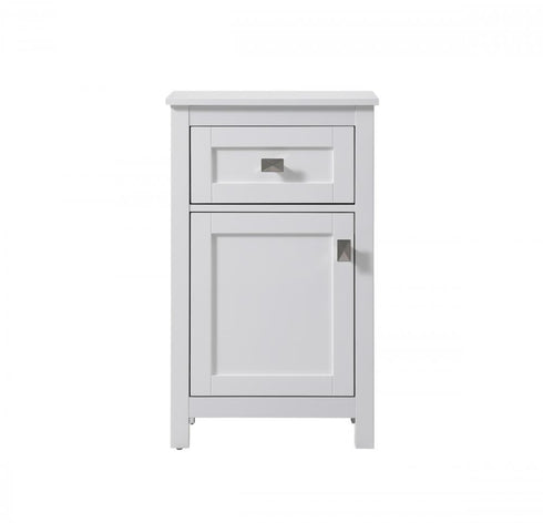 Elegant Lighting Adian 18 Inch Wide Bathroom Storage Freedstanding Cabinet in Black Model: SC011830BK