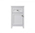 Elegant Lighting Adian 18 Inch Wide Bathroom Storage Freedstanding Cabinet in Black Model: SC011830BK
