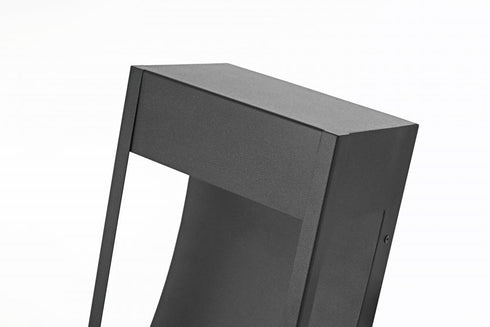 Elegant Lighting Adriel 7.5 inch Outdoor Wall Sconce in Black Model: OD504W15BK