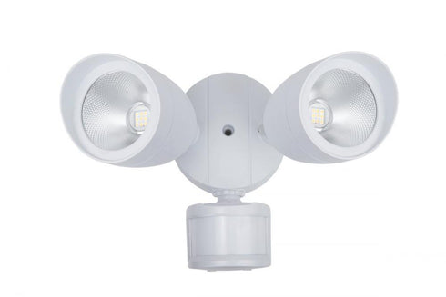 Elegant Lighting Aegis LED SECURITY LIGHTS 5000K 270 degree CRI80 ES UL 20W 120 Watt EQUIVALENT 50000HRS LM1400 in White Finish Model: MSL1003