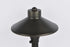 Elegant Lighting Aera Outdoor 12V Cast Brass path light 7 inch Wide x 24 inch High in Dark Bronze Model: P801-DB
