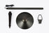Elegant Lighting Aera Outdoor 12V Cast Brass path light 9 inch Wide x 24 inch High in Dark Bronze Model: P800-DB
