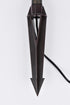 Elegant Lighting Aera Outdoor 12V Cast Brass spot light 1.75 inch Wide x 4.5 inch High in Dark Bronze Model: C050-DB