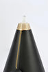 Elegant Lighting Aera Outdoor 12V Cast Brass torch light 8 inch Wide x 24 inch High in Dark Bronze Model: P806-DB