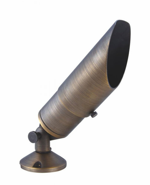 Elegant Lighting Aera SPOT LIGHT D2.25 Inch H8 Inch ANTIQUE BRASS INCLUDES STAKE MR16 HALOGEN 20W(LIGHT SOURCE NOT INCLUDED) Model: C049