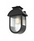 Elegant Lighting Albert 7 inch Outdoor Pendant in Black Model: OD338W13BK