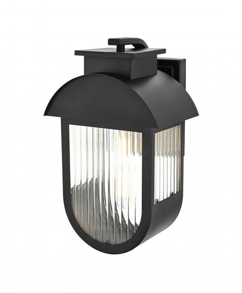 Elegant Lighting Albert 7 inch Outdoor Pendant in Black Model: OD338W13BK