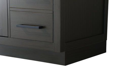 Elegant Lighting Alden Vanity Cabinet 1Dr3Dw 32 Inch W x 22 Inch D x 35 Inch H in Mocha Brown Model: VF29732MMB