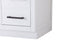 Elegant Lighting Alden Vanity Cabinet 1Dr3Dw 32 Inch W x 22 Inch D x 35 Inch H in White Model: VF29732WH