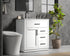 Elegant Lighting Alden Vanity Cabinet 1Dr3Dw 32 Inch W x 22 Inch D x 35 Inch H in White Model: VF29732WH