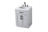 Elegant Lighting Alden Vanity Cabinet 2Dr1Dw 24 Inch W x 22 Inch D x 35 Inch H in Grey Model: VF29724GR
