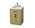Elegant Lighting Alden Vanity Cabinet 2Dr1Dw 24 Inch W x 22 Inch D x 35 Inch H in Honey Brown Model: VF29724MHB