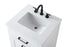 Elegant Lighting Alden Vanity Cabinet 2Dr1Dw 24 Inch W x 22 Inch D x 35 Inch H in White Model: VF29724WH