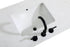 Elegant Lighting Alden Vanity Cabinet 2Dr1Dw 30 Inch W x 22 Inch D x 35 Inch H in Chestnut Brown Model: VF29730MCB