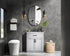 Elegant Lighting Alden Vanity Cabinet 2Dr1Dw 30 Inch W x 22 Inch D x 35 Inch H in Grey Model: VF29730GR