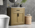 Elegant Lighting Alden Vanity Cabinet 2Dr1Dw 30 Inch W x 22 Inch D x 35 Inch H in Honey Brown Model: VF29730MHB