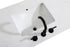 Elegant Lighting Alden Vanity Cabinet 2Dr1Dw 30 Inch W x 22 Inch D x 35 Inch H in White Model: VF29730WH