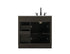 Elegant Lighting Alden Vanity Cabinet 2Dr3Dw 36 Inch W x 22 Inch D x 35 Inch H in Mocha Brown Model: VF29736MMB