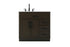 Elegant Lighting Alden Vanity Cabinet 2Dr3Dw 36 Inch W x 22 Inch D x 35 Inch H in Mocha Brown Model: VF29736MMB