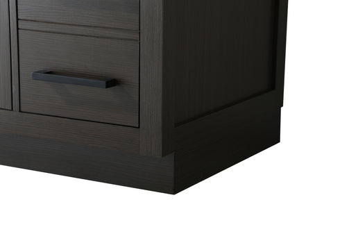 Elegant Lighting Alden Vanity Cabinet 2Dr3Dw 36 Inch W x 22 Inch D x 35 Inch H in Mocha Brown Model: VF29736MMB