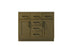 Elegant Lighting Alden Vanity Cabinet 2Dr5Dw 42 Inch W x 22 Inch D x 35 Inch H in Chestnut Brown Model: VF29742MCB