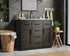 Elegant Lighting Alden Vanity Cabinet 2Dr5Dw 42 Inch W x 22 Inch D x 35 Inch H in Mocha Brown Model: VF29742MMB