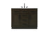Elegant Lighting Alden Vanity Cabinet 2Dr5Dw 42 Inch W x 22 Inch D x 35 Inch H in Mocha Brown Model: VF29742MMB