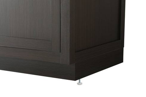 Elegant Lighting Alden Vanity Cabinet 2Dr5Dw 54 Inch W x 22 Inch D x 35 Inch H in Mocha Brown Model: VF29754DMMB