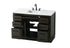 Elegant Lighting Alden Vanity Cabinet 2Dr7Dw 48 Inch W x 22 Inch D x 35 Inch H in Mocha Brown Model: VF29748MMB