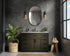 Elegant Lighting Alden Vanity Cabinet 2Dr7Dw 48 Inch W x 22 Inch D x 35 Inch H in Mocha Brown Model: VF29748MMB