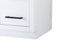 Elegant Lighting Alden Vanity Cabinet 2Dr7Dw 54 Inch W x 22 Inch D x 35 Inch H in White Model: VF29754WH