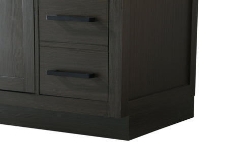 Elegant Lighting Alden Vanity Cabinet 4Dr11Dw 84 Inch W x 22 Inch D x 35 Inch H in Mocha Brown Model: VF29784DMMB