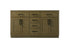 Elegant Lighting Alden Vanity Cabinet 4Dr5Dw 60 Inch W x 22 Inch D x 35 Inch H in Chestnut Brown Model: VF29760DMCB
