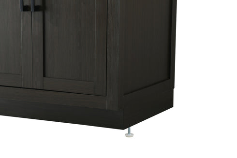 Elegant Lighting Alden Vanity Cabinet 4Dr5Dw 60 Inch W x 22 Inch D x 35 Inch H in Mocha Brown Model: VF29760DMMB