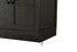 Elegant Lighting Alden Vanity Cabinet 4Dr5Dw 60 Inch W x 22 Inch D x 35 Inch H in Mocha Brown Model: VF29760DMMB