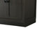 Elegant Lighting Alden Vanity Cabinet 4Dr5Dw 72 Inch W x 22 Inch D x 35 Inch H in Mocha Brown Model: VF29772DMMB