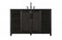 Elegant Lighting Alina 54 inch Single Bathroom Vanity in Chocolate Oak Model: VF29554CO