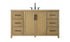 Elegant Lighting Alina 60 inch Single Bathroom Vanity in Chocolate Oak Model: VF29560CO