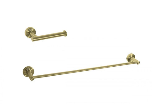 Elegant Lighting Alma 2 piece Bathroom Hardware Set in Brushed Gold Model: HWB-11S2BGD
