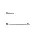 Elegant Lighting Alma 2 piece Bathroom Hardware Set in Brushed Gold Model: HWB-11S2BGD