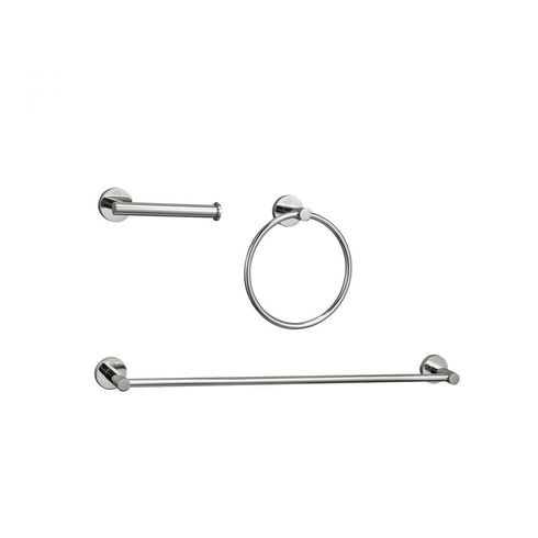 Elegant Lighting Alma 3 piece Bathroom Hardware Set in Brushed Gold Model: HWB-11S3RBGD