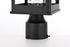 Elegant Lighting Amaris 18 inch LED Outdoor Post light in Black in Black and Clear Finish Model: OD604P18BK