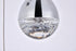 Elegant Lighting Amherst Collection LED 3 Light chandelier 12 Inch x 9 Inch chrome finish Model: 3803D12C