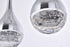 Elegant Lighting Amherst Collection LED 5 Light chandelier 34 Inch x 4 Inch x 9 Inch chrome finish Model: 3805D33C