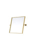 Elegant Lighting Amoura Metal Frame Mirror 20 Inch W x 24 Inch H in Brass Model: MR6H2024BRA